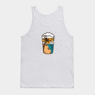 Fresh Beer Summer Vibes Tank Top